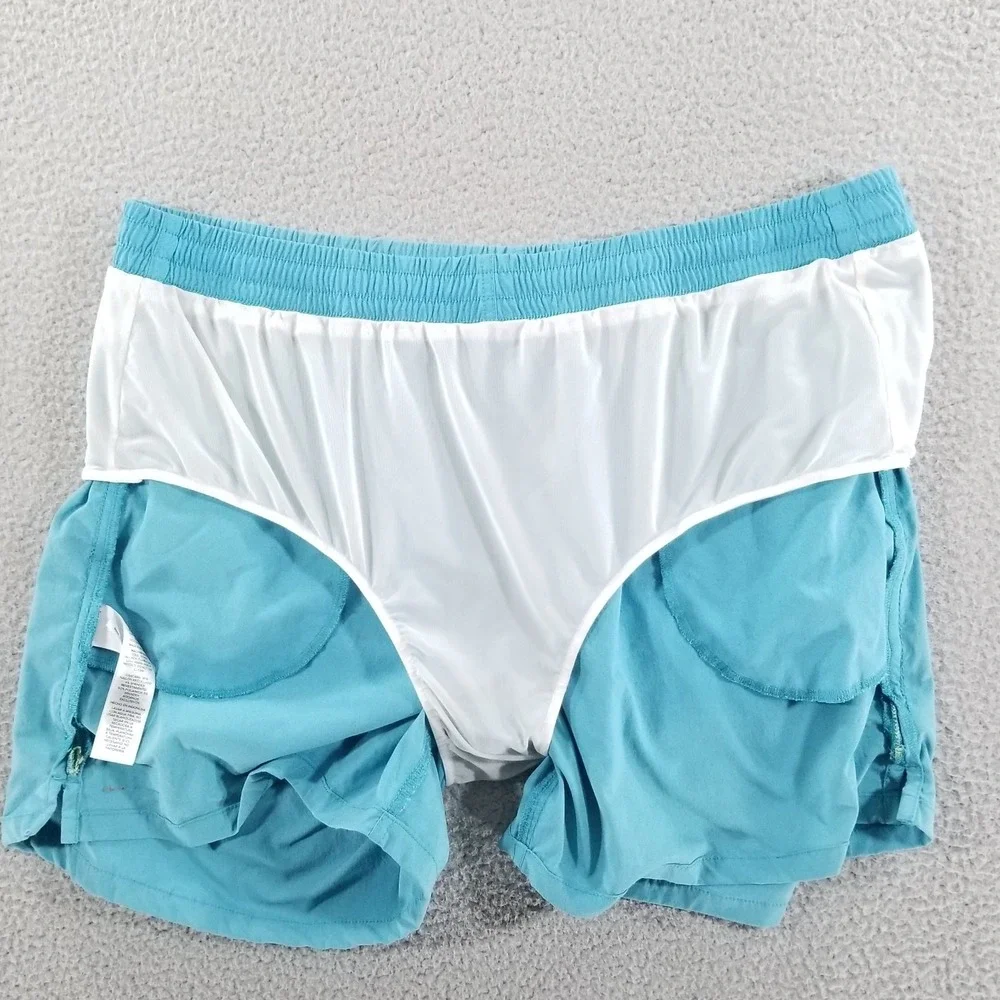 Cotopaxi Swim Trunks Mens XL Blue Mesh Lined Surf Shorts Colorblock Drawstring